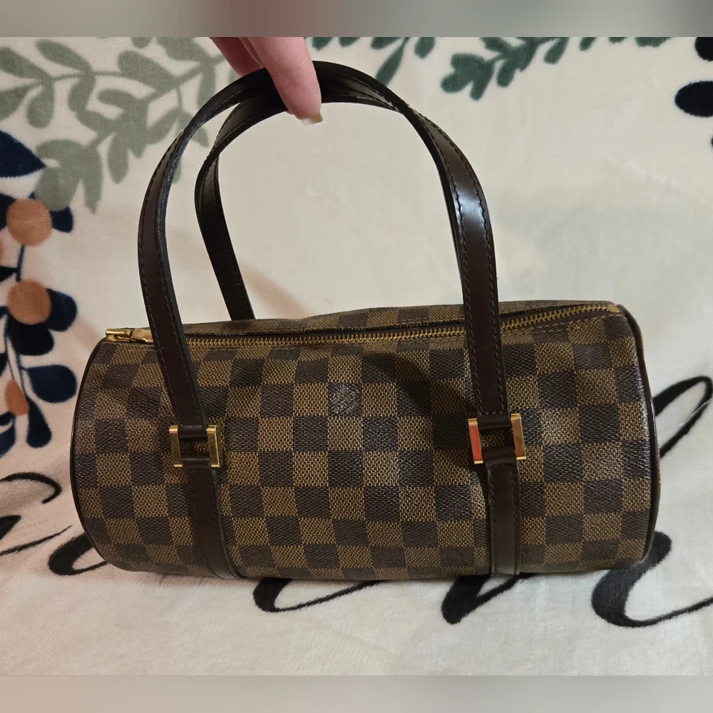 💯 Authentic Damier Ebene Papillon 26 - Picture 2 of 15
